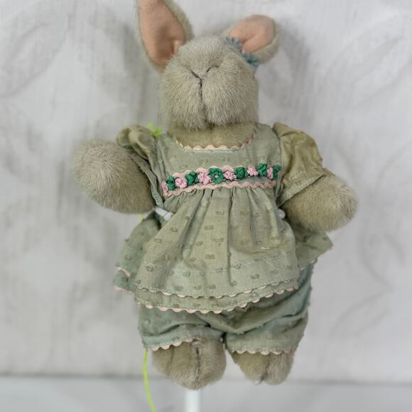 VTG 1990 Muffy Vanderbear Hoppy Vanderhare Flower Festival Bunny Plush - Picture 3 of 12